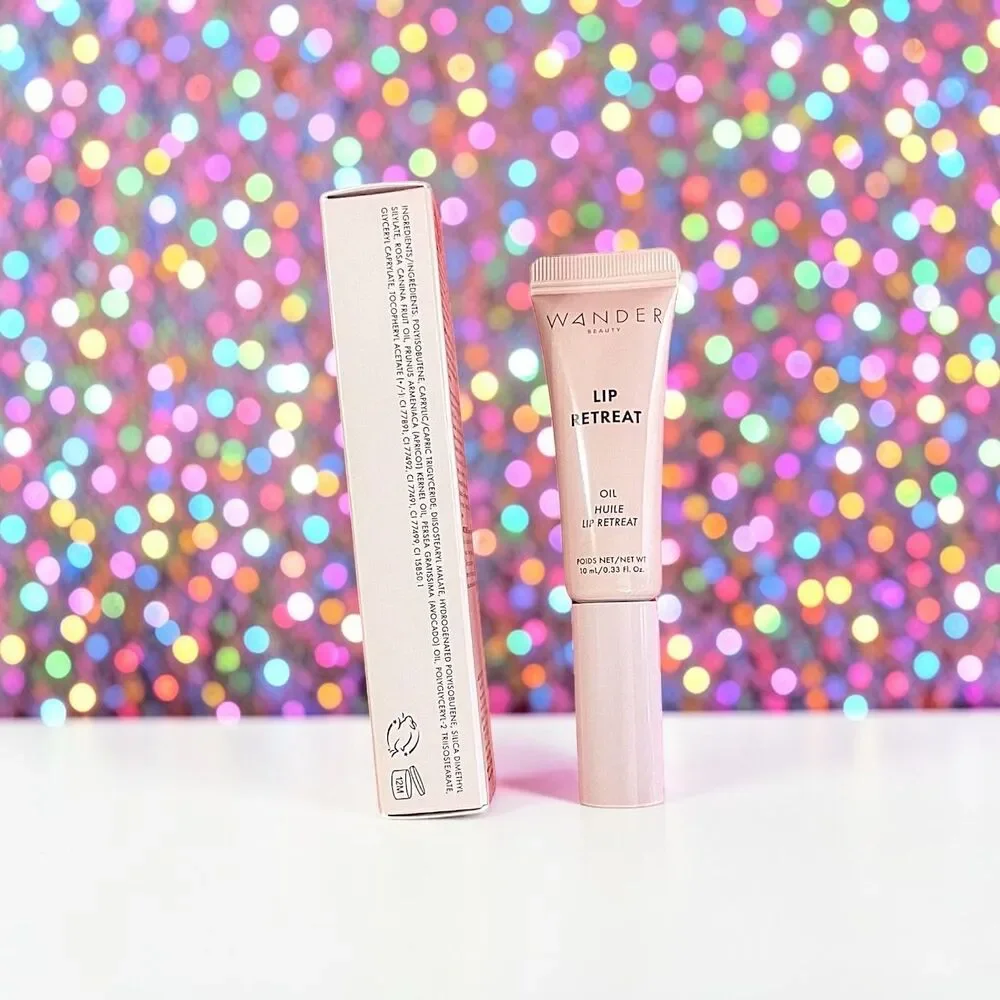 WANDER BEAUTY Lip Retreat Oil in Skinny Dip 0.33 fl Oz New In Box